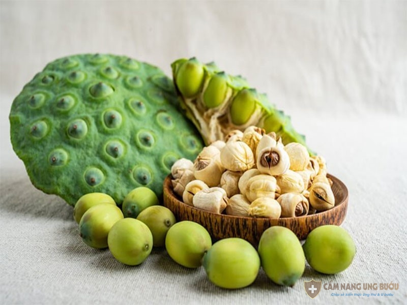 Hàm lượng dinh dưỡng có trong hạt sen