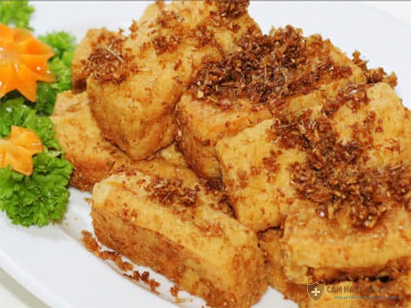 Đậu phụ chiên sả ớt