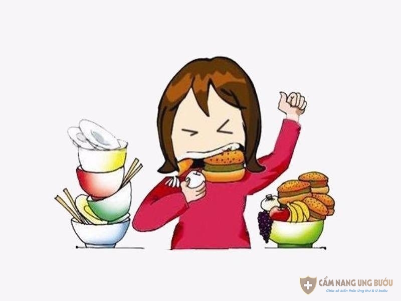 Chế độ ăn uống không khoa học có thể là nguyên nhân ung thư dạ dày